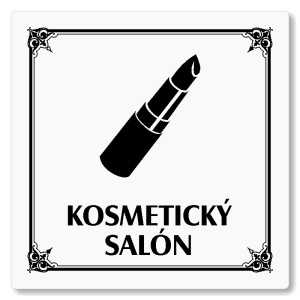 Kosmetický salón, 100x100mm, bílá, Nebraska